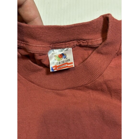 Vintage Dewars Red Scotch Whiskey Promo 90's T-Shirt Size L Single Stitch USA - Picture 3 of 6